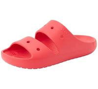 Crocs Unisex Adult Sandal, Classic Sandal v2, Digital Raspberry, 12 UK Men