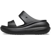 Crocs Unisex Adult Sandal, Crush Sandal, Black, 7 UK Men, 8 UK Women