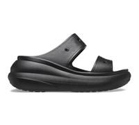 Crocs Unisex Adult Sandal, Crush Sandal, Black, 8 UK Men, 9 UK Women