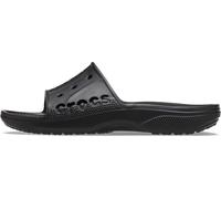 Crocs Unisex Adult Sandal, Via Slide, Black, 7 UK Men/ 8 UK Women