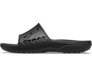 Crocs Unisex Adult Sandal, Via Slide, Black, 7 UK Men/ 8 UK Women