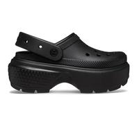 Crocs™ Stomp Clog Unisex Slip-on Shoes - Ideal for Pools and Streets - EVA Outsole, Footbed, and Lining, Black, 10 UK Men / 12 UK Women