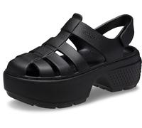 Crocs Women's Stomp Fisherman Sandal - Black - UK W5