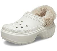 Crocs Unisex-Adult Stomp Lined Clog, Stucco, 5 UK Men / 6 UK Women