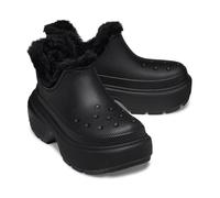 Crocs, Unisex Adult, Stomp Lined Shorty Boot, Black/Black, 4 UK Men/ 5 UK Women