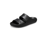 Crocs Unisex Adults, Classic Sandal v2, Black, 5 UK Men/ 6 UK Women