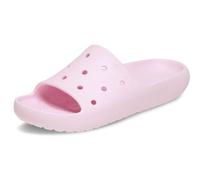 Crocs Unisex Adults Classic Slide v2, Pink Milk, 7 UK Men/8 UK Women