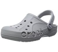 Crocs Unisex Baya Clogs, Light Grey, 4 UK Men/ 5 UK Women