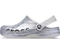 Crocs | Unisex | Baya Glitter | Clogs | Silver Glitter | W7/M6