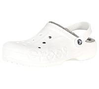 Crocs | Unisex | Baya Lined | Clogs | White / Light Grey | W9/M8