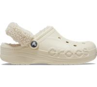 Crocs Baya Lined Fuzz-Strap Clog Winter White Size 10 UK Men
