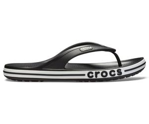 Crocs | Unisex | Bayaband | Flips | Black / White | W4/M3