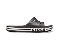 Crocs Unisex Bayaband Slide Slide Sandal, Black White, 12 UK Men/ 13 UK Women