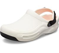 Crocs Unisex Bistro Pro Literide Clog Work Crocs for Men and Women with Innovative Comfort, White, 12 UK