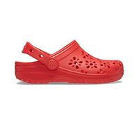 Crocs | Kids | Toddler Classic Floral Cut-Out | Clogs | Cherry Red | C9