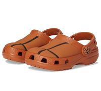 Crocs Unisex-Child Classic Clogs with Patterns and Graphics (Toddler), Basketball, 9 US