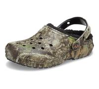 Crocs Unisex-Child Classic Realtree Clog, Khaki/Multi, 4 US Big Kid