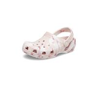 Crocs Unisex-Child Classic Watercolor Marbled Clog K, Quartz/Multi, 1 Little Kid