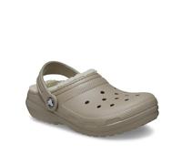 Crocs Unisex Child Clog, Classic Lined Clog T, Mushroom/Bone, 4 UK Child