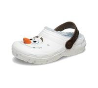 Crocs Unisex Child Clog, Frozen Olaf Lined Classic Clog K, Multi, 2 UK Child