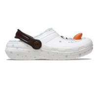 Crocs Unisex Child Clog, Frozen Olaf Lined Classic Clog T, Multi, 4 UK Child