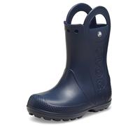 Crocs Unisex-Child Handle It Rain Boots, Navy Blue, 9 UK Child