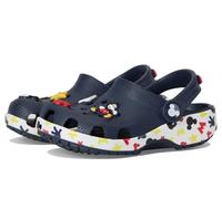 Crocs Unisex-Child Kids' Disney Clog | Mickey Minnie Mouse Shoes, Navy/Mickey Jibbitz, 7 UK Child