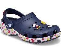 Crocs Unisex-Child Kids' Disney Clog | Mickey Minnie Mouse Shoes, Navy/Mickey Jibbitz, 8 UK Child