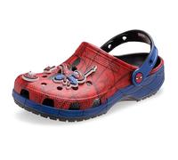 Crocs Unisex-Child Superhero Clogs, Spider-man Web, 4 Big Kid