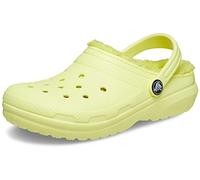 Crocs Unisex Children's Classic Lined Clog Wooden Shoes, Sulphur, 9/10 UK