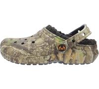 Crocs Unisex Children's Classic Realtree Lined Clog, Khaki Multi, 28 EU