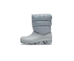 Crocs Unisex Children's Winter Boots, Gray, 8 UK Child