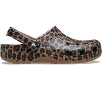 Crocs | Unisex | Classic Animal | Clogs | Sepia / Leopard | W3/M2