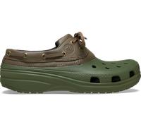Crocs | Unisex | Classic Boat Shoe | Shoes | Army Green / Walnut | W9/M8