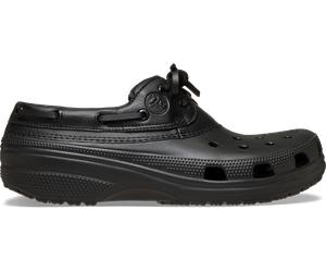 Crocs | Unisex | Classic Boat Shoe | Shoes | Black / Black | W8/M7