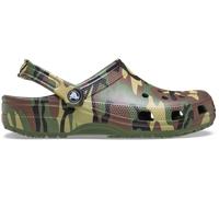 Crocs | Unisex | Classic Camouflage | Clogs | Army Green / Multi | W9/M8