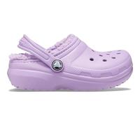 Crocs lilac classic lined clog Girls Toddler sandals UK 8 (EU 25)