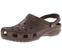 Crocs Unisex Classic Clogs Clogs, Chocolate,9 UK Men/ 10 UK Women