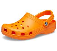 Crocs Unisex Classic Clogs Clogs, Orange Zing,8 UK Men/ 9 UK Women