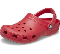 Crocs Unisex Classic Clogs Clogs, Varsity Red,11 UK Men/ 12 UK Women