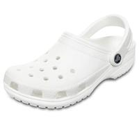 Crocs Unisex Classic Clogs, White, M13 UK