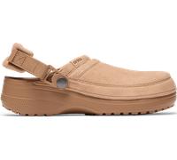 Crocs | Unisex | Classic Crafted Vegan Suede | Clogs | Milk Chocolate | W2/M1