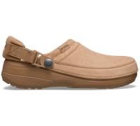 Crocs | Unisex | Classic Crafted Vegan Suede | Clogs | Milk Chocolate | W3/M2