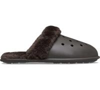 Crocs | Unisex | Classic Fuzz Scuff | Slippers | Dark Cocoa | W7/M6
