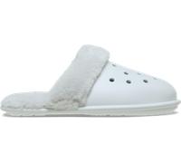 Crocs Classic Fuzz Scuff Women's - White 9