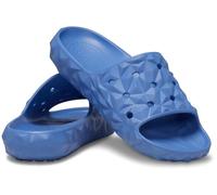 Crocs 209608-4ON-M8W10 Classic Geometric Slide v2 EmB Elemental Blue