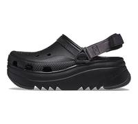 Crocs Unisex Classic Hiker Xscape Clog Shoes for Women & Men - Webbed Backstrap - Perforated - Rubber Heel Shoes for Women & Men - Webbed Backstrap - Perforated - Rubber Heel, Black, 9 UK Men / 11 UK