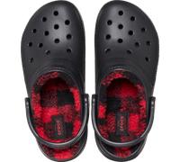 Crocs | Unisex | Classic Lined Buffalo Check | Clogs | Black | W9/M8