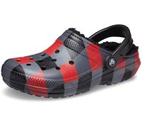 Crocs Unisex Classic Lined Clog, Buffalo Plaid, 9 UK Men/ 11 UK Women