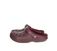 Crocs Unisex Classic Lined Clog, Dark Cherry, 4 UK Men/ 5 UK Women